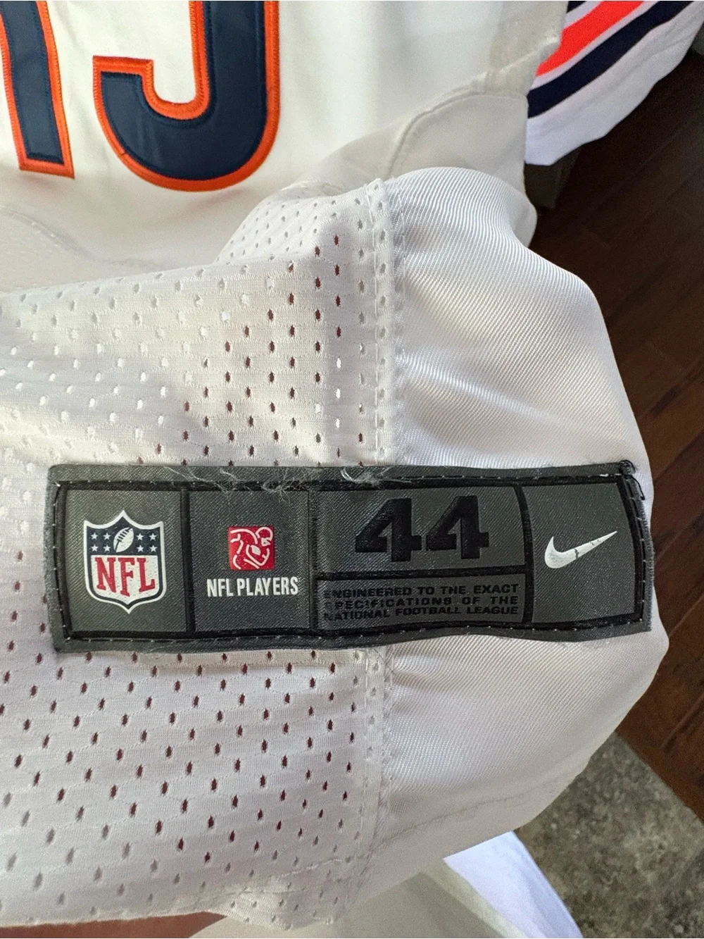 NFL White Chicago Bears #13 Jersey